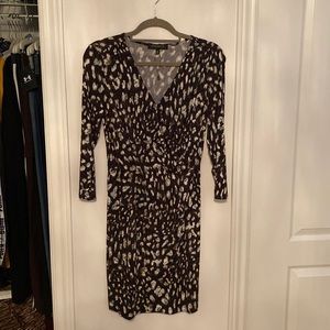 Leopard dress from Dynamite